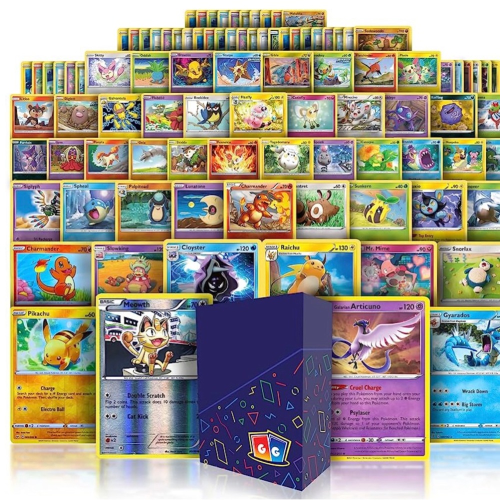 Ultra Rare Pokemon Cards Pack | 20 Holo+2 Ultra Rare and 50 Assorted Cards! MINT